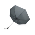 Зонт складной Irvine, полуавтоматический, 3 сложения, с чехлом, серый, серый, купол- эпонж, каркас-сталь, спицы- фибергласс, ручка-пластик с покрытием соф-тач