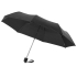 Зонт Ida трехсекционный 21,5, черный (Р), черный, полиэстер/металл/пластик