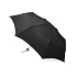 Зонт складной Tempe, механический, 3 сложения, с чехлом, черный, черный, купол- полиэстер, каркас-металл, спицы- фибергласс, ручка-пластик