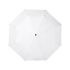 Автоматический складной зонт Bo из переработанного ПЭТ-пластика, белый, белый, эпонж полиэстер из переработанного пэт-пластика