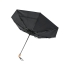 Автоматический складной зонт Bo из переработанного ПЭТ-пластика, черный, черный, эпонж полиэстер из переработанного пэт-пластика