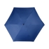 Зонт складной Frisco, механический, 5 сложений, в футляре, синий, синий, купол- эпонж, каркас- металл, спицы- фибергласс, ручка-пластик с покрытием соф- тач