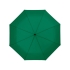 Зонт Wali полуавтомат 21, зеленый, зеленый, полиэстер, металл, стекловолокно, прорезиненный пластик