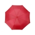 Зонт складной Tulsa, полуавтоматический, 2 сложения, с чехлом, красный, красный, купол- полиэстер, каркас-сталь, спицы- сталь, ручка-пластик