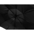 Зонт-автомат складной Canopy, черный, черный, купол- эпонж 180t, каркас-сталь, спицы- фибергласс, ручка soft-touch