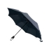 Зонт Wali полуавтомат 21, темно-синий, темно-синий, полиэстер/металл/стекловолокно/прорезиненный пластик