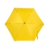 Складной компактный механический зонт Super Light, желтый, желтый, купол - 190т полиэстер, каркас - алюминий, ручка - покрытие софт-тач