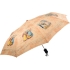 Зонт складной полуавтомат «Бомонд», бежевый, бежевый, полиэстер