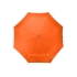Зонт складной Tempe, механический, 3 сложения, с чехлом, оранжевый, оранжевый, купол- полиэстер, каркас-металл, спицы- фибергласс, ручка-пластик