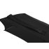 Зонт-автомат складной Super compact, черный, черный, купол- 190т эпонж, каркас- алюминий,  ручка- покрытие софт-тач
