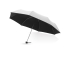 Зонт складной Линц, механический 21, серебристый, серебристый, полиэстер/металл/искусственная кожа