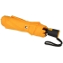 Зонт Wali полуавтомат 21, желтый, желтый, полиэстер/металл/стекловолокно/прорезиненный пластик