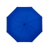 Зонт Wali полуавтомат 21, ярко-синий, ярко-синий, полиэстер, металл, стекловолокно, прорезиненный пластик