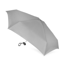 Зонт складной Frisco, механический, 5 сложений, в футляре, серый