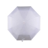 Зонт складной автоматический, белый, белый, эпонж/металл/пластик