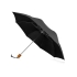Зонт Oho двухсекционный 20, черный, черный, полиэстер