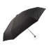 Зонт складной механический в футляре, черный, эпонж/металл/пластик