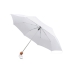 Зонт складной Oliviero, механический 21,5, белый, белый, полиэстер