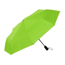 Зонт-автомат Dual с двухцветным куполом, зеленое яблоко/черный