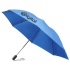 Зонт складной полуавтомат, ярко-синий, ярко-синий, полиэстер эпонж