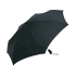 Зонт складной 5470 Trimagic полуавтомат, черный, черный, купол - эпонж, каркас - сталь, спицы - стекловолокно, ручка - мягкий пластик