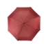 Зонт складной Irvine, полуавтоматический, 3 сложения, с чехлом, бордовый, бордовый, купол- эпонж, каркас-сталь, спицы- фибергласс, ручка-пластик с покрытием соф-тач
