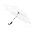 Зонт складной Андрия, белый, белый, нейлон/металл/пластик