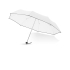 Зонт складной Линц, механический 21, белый (Р), белый/черный, полиэстер/металл/искусственная кожа