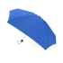 Зонт складной механический в чехле на молнии, синий/черный, полиэстер/металл/пластик