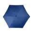 Зонт складной Frisco, механический, 5 сложений, в футляре, синий, синий, купол- эпонж, каркас- металл, спицы- фибергласс, ручка-пластик с покрытием соф-тач