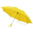 Зонт складной Tulsa, полуавтоматический, 2 сложения, с чехлом, желтый, желтый, купол- полиэстер, каркас-сталь, спицы- сталь, ручка-пластик