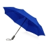 Зонт складной Ontario, автоматический, 3 сложения, с чехлом, темно-синий, темно-синий, купол- эпонж, каркас-сталь, спицы- фибергласс, ручка-искусственная кожа
