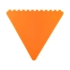 Треугольный скребок Frosty, оранжевый, оранжевый, пластик