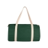 Хлопковая сумка Barrel Duffel, зеленый/бежевый, зеленый/бежевый, хлопок парусина