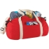Хлопковая сумка Barrel Duffel, красный/бежевый, красный/бежевый, хлопок парусина