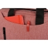 Сумка для ноутбука Wing с вертикальным наружным карманом, красный (Р), красный, 100% полиэстер