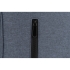 Сумка для ноутбука Wing с вертикальным наружным карманом, синий (Р), синий, 100% полиэстер