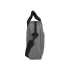 Сумка для ноутбука Wing с вертикальным наружным карманом, серый (Р), серый, 100% полиэстер