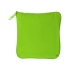 Складывающаяся сумка Skit из хлопка на молнии, зеленое яблоко, зеленое яблоко, 100% хлопок