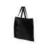 Складная сумка для покупок, черный, черный, полиэстер 210d