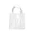 Ламинированная сумка для покупок, белый, белый, ламинированный нетканый полипропилен 80г
