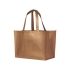 Ламинированная сумка-шоппер Alloy, желтый, медно-красный, нетканый полипропилен
