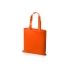 Сумка для шопинга Carryme 140 хлопковая, 140 г/м2, оранжевый, оранжевый, 100% хлопок