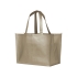 Ламинированная сумка-шоппер Alloy, серый, серый, нетканый полипропилен