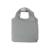 Складная светоотражающая сумка-шопер Reflector, серебристый, 100% полиэстер