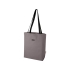 Универсальная эко-сумка Joey из холста, объемом 14 л, серый, серый, переработанный хлопок 80%, хлопок 20 %, переработанный пэт