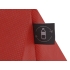 Сумка Reviver с донной складкой из нетканого переработанного материала RPET, красный, красный, нетканый переработанный материал