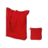 Складывающаяся сумка Skit из хлопка на молнии, красный, красный, 100% хлопок