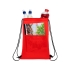 Сумка-холодильник Oriole на шнуровке на 12 банок, красный, красный, полиэстер 210d