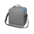 Изотермическая сумка-холодильник Classic c контрастной молнией, серый/голубой, серый/голубой, 600d полиэстер, peva